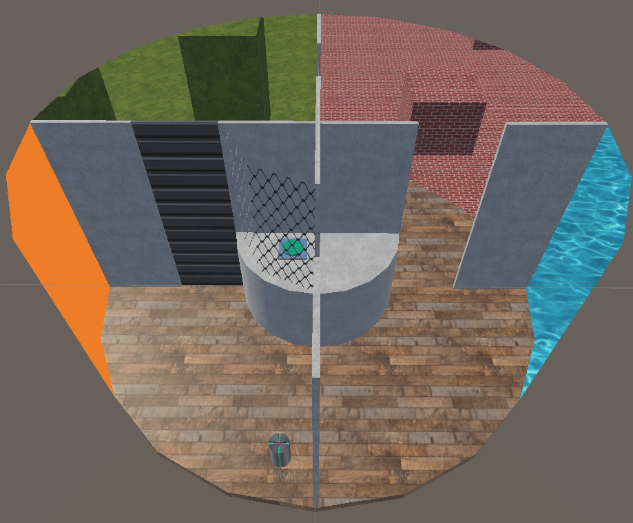Image from the 2026 circular VR locomotion publication.